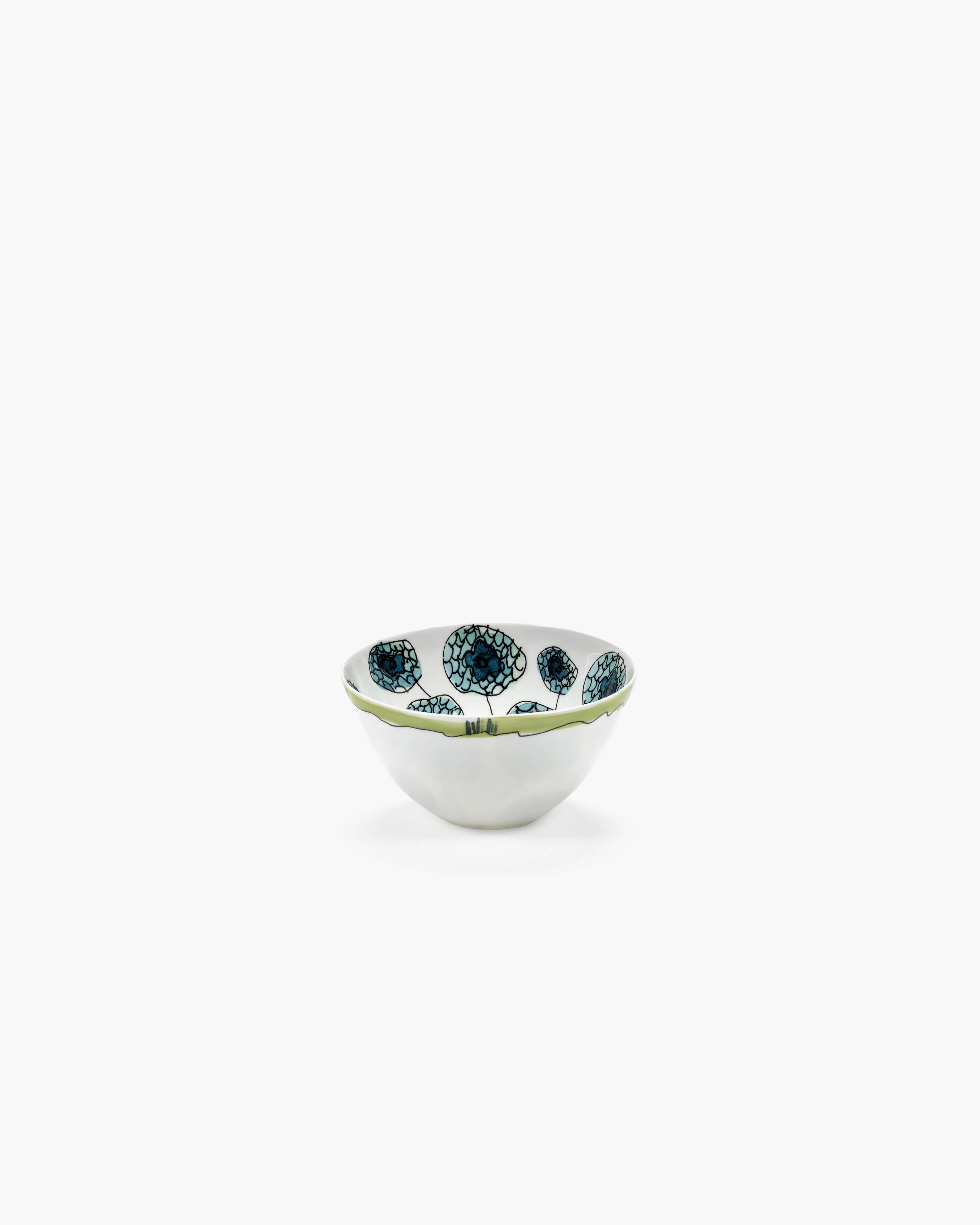 Bowl S Anemone vaniglia Midnight Flowers