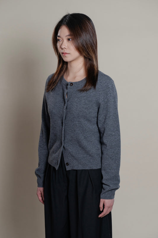 Figure Lecture | wool cardigan | gray