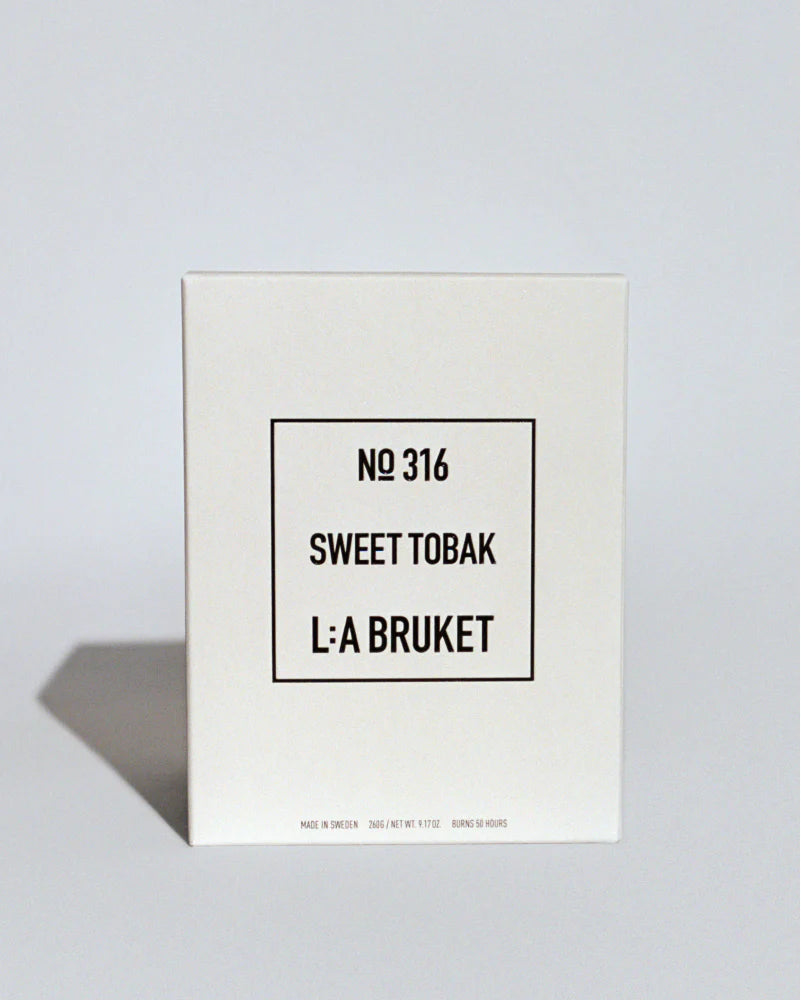 316 Scented Candle - Sweet Tobak