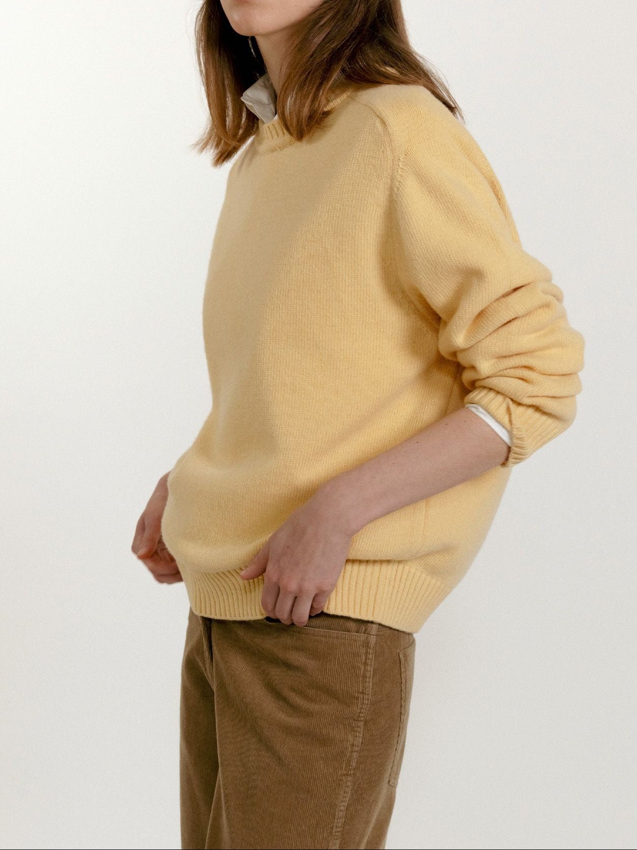 JUDE ROUND PULLOVER (Yellow)