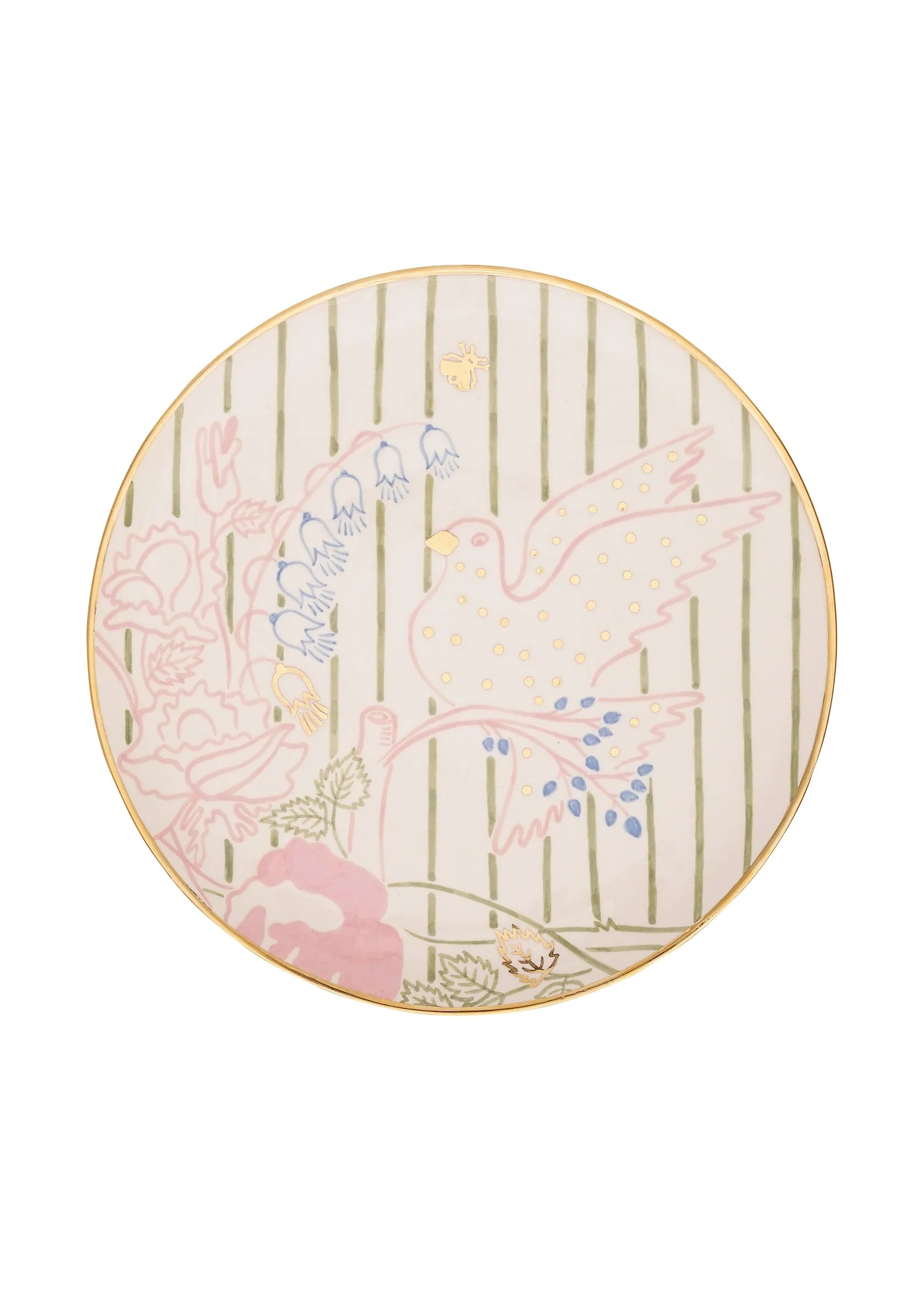Dove Round Plate 32 cm
