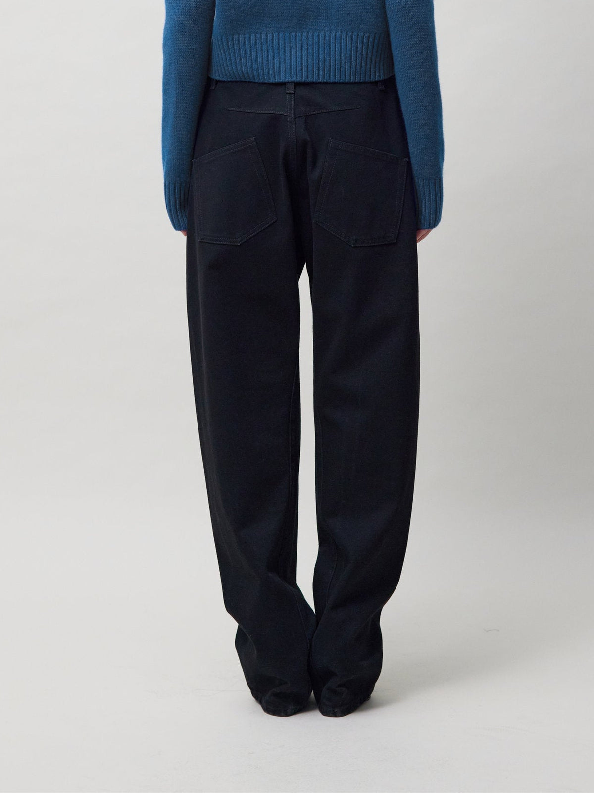 Zuri Tapered Black Jeans