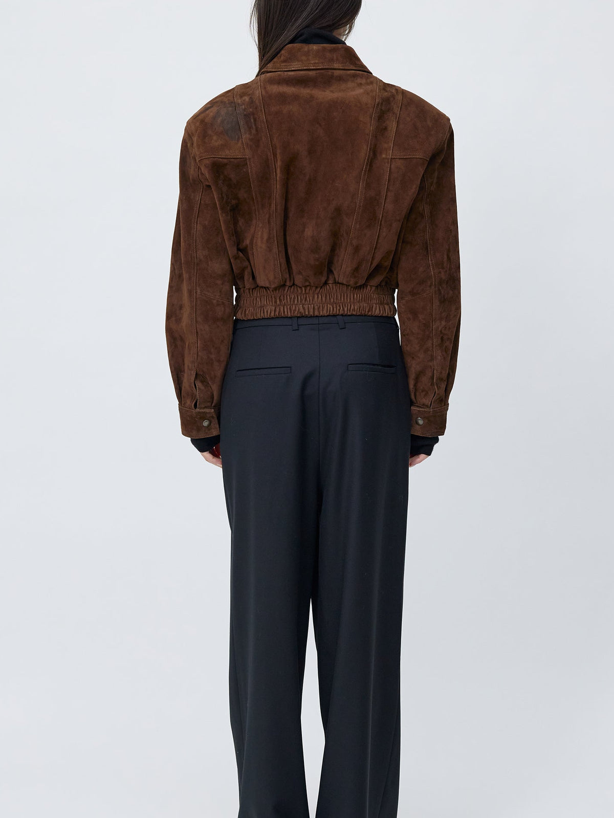 Kamil Lamb Suede Jacket