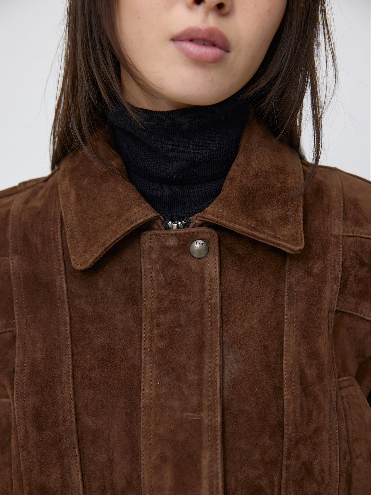 Kamil Lamb Suede Jacket
