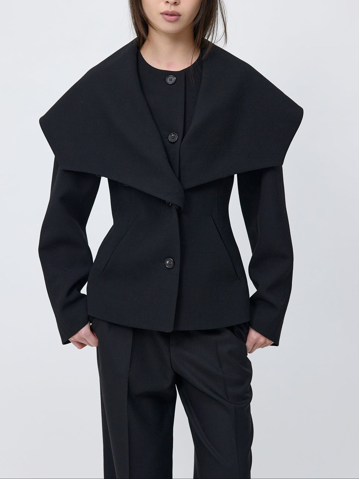 Mikasa Wool Cape Jacket