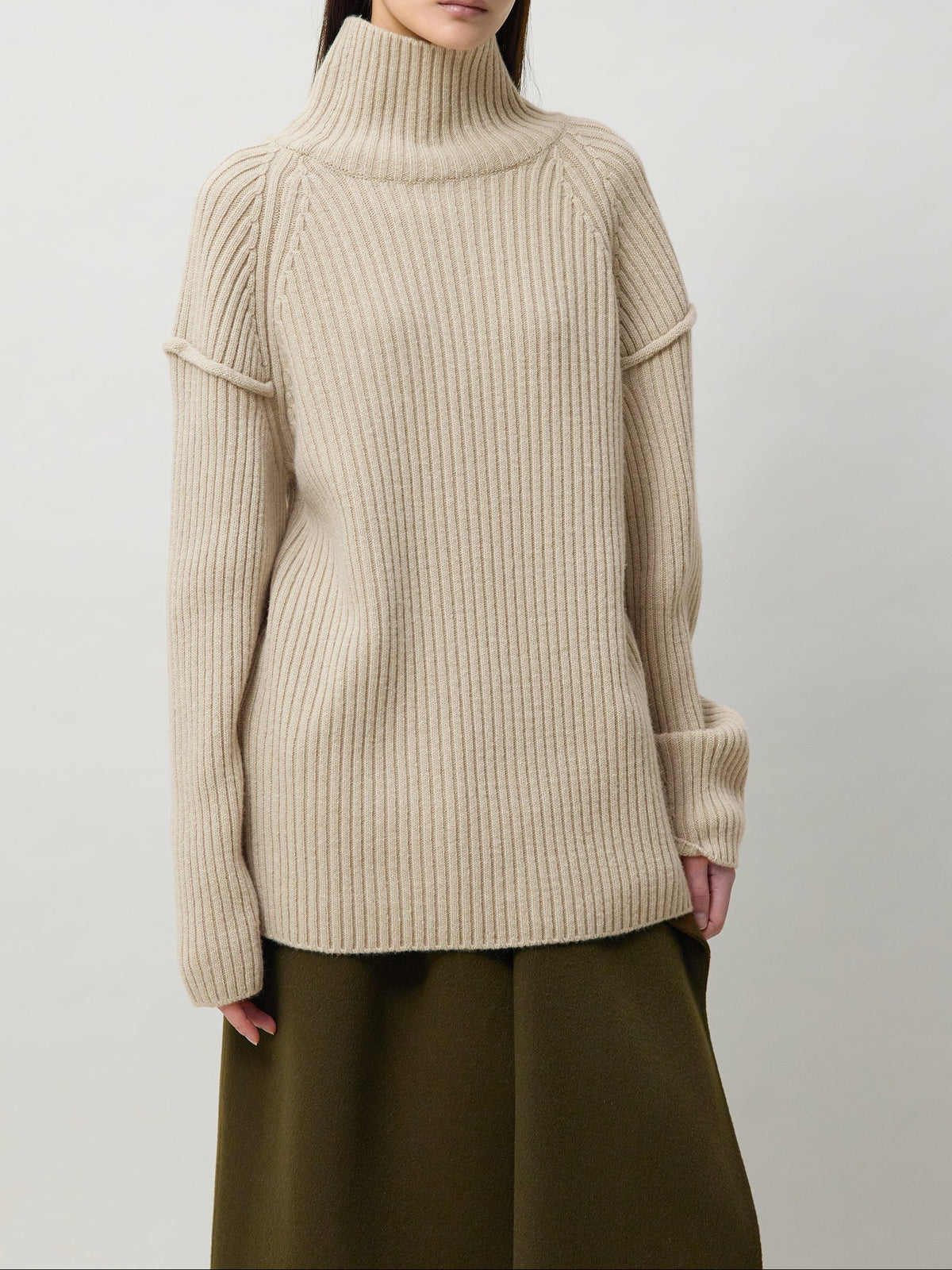 MORGAN WOOL CASH TURTLENECK KNITWEAR
