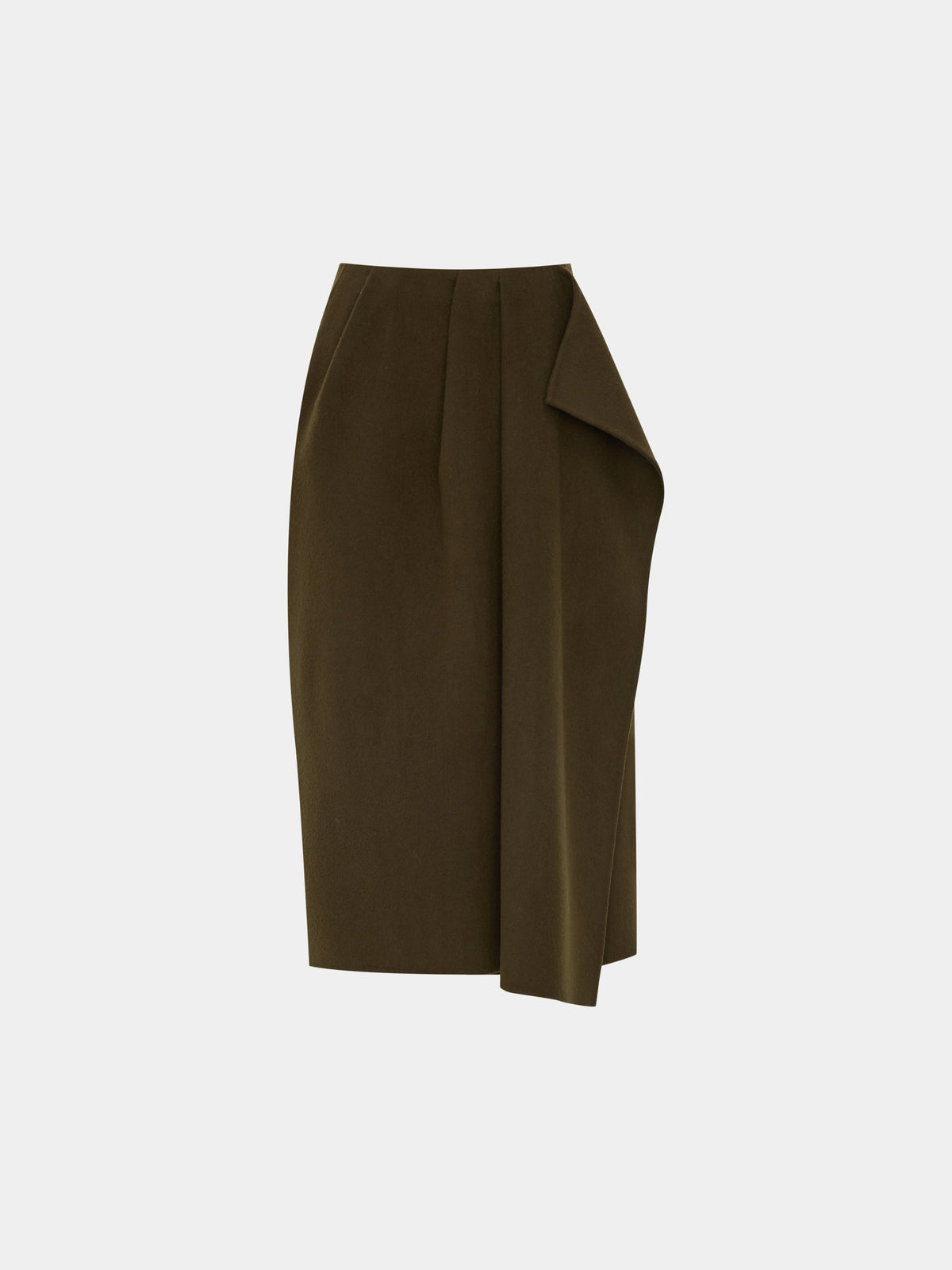 NENKA WOOL CASH DRAPED Skirt