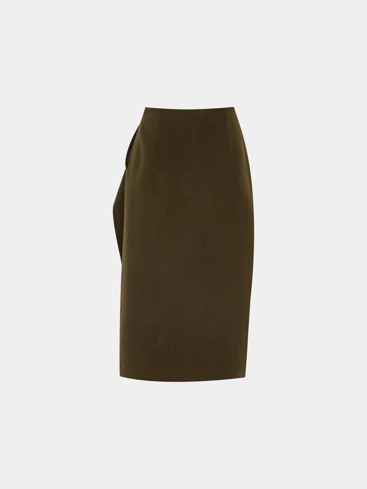NENKA WOOL CASH DRAPED Skirt