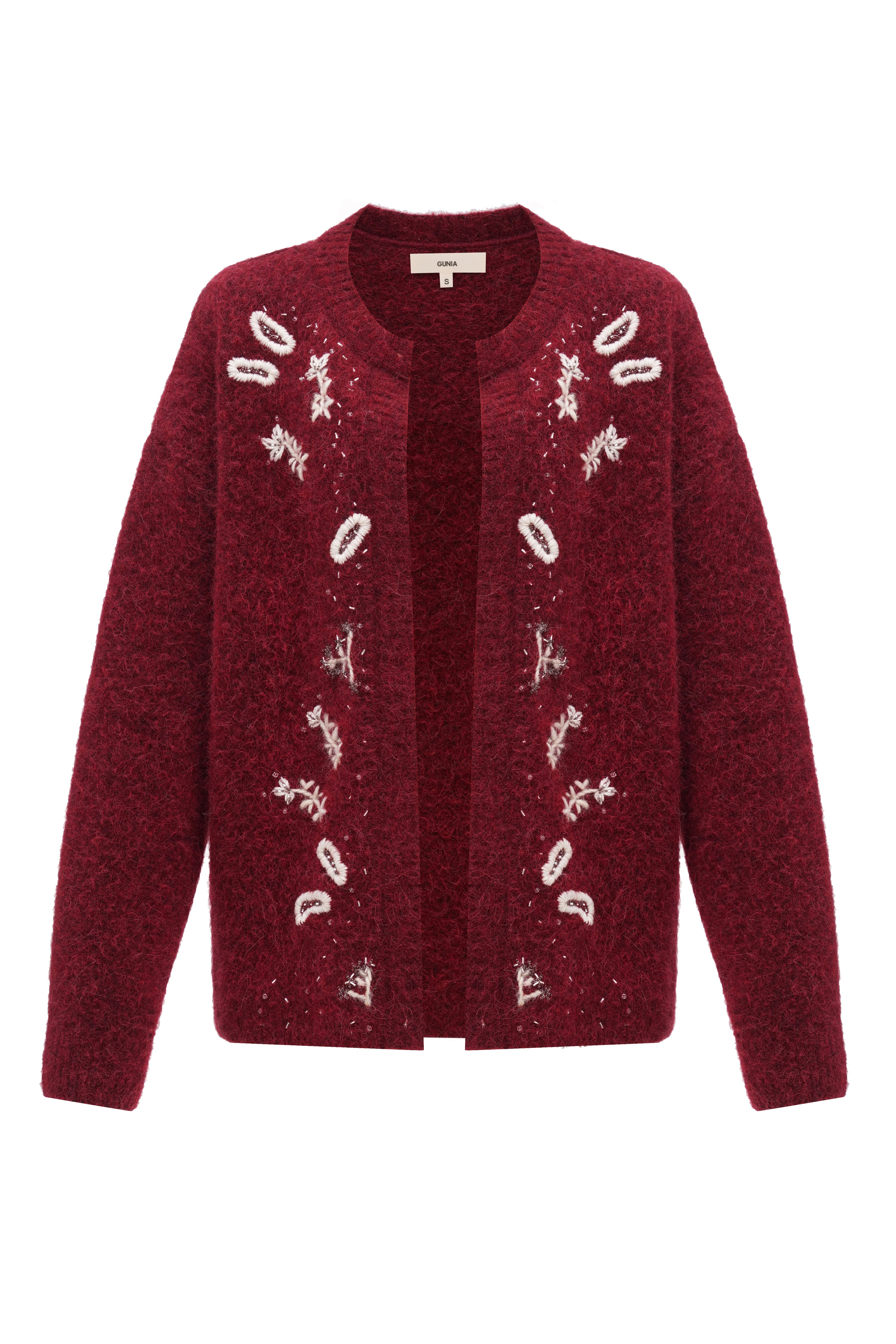 Gunia Project - Squill Cardigan in Burgundy