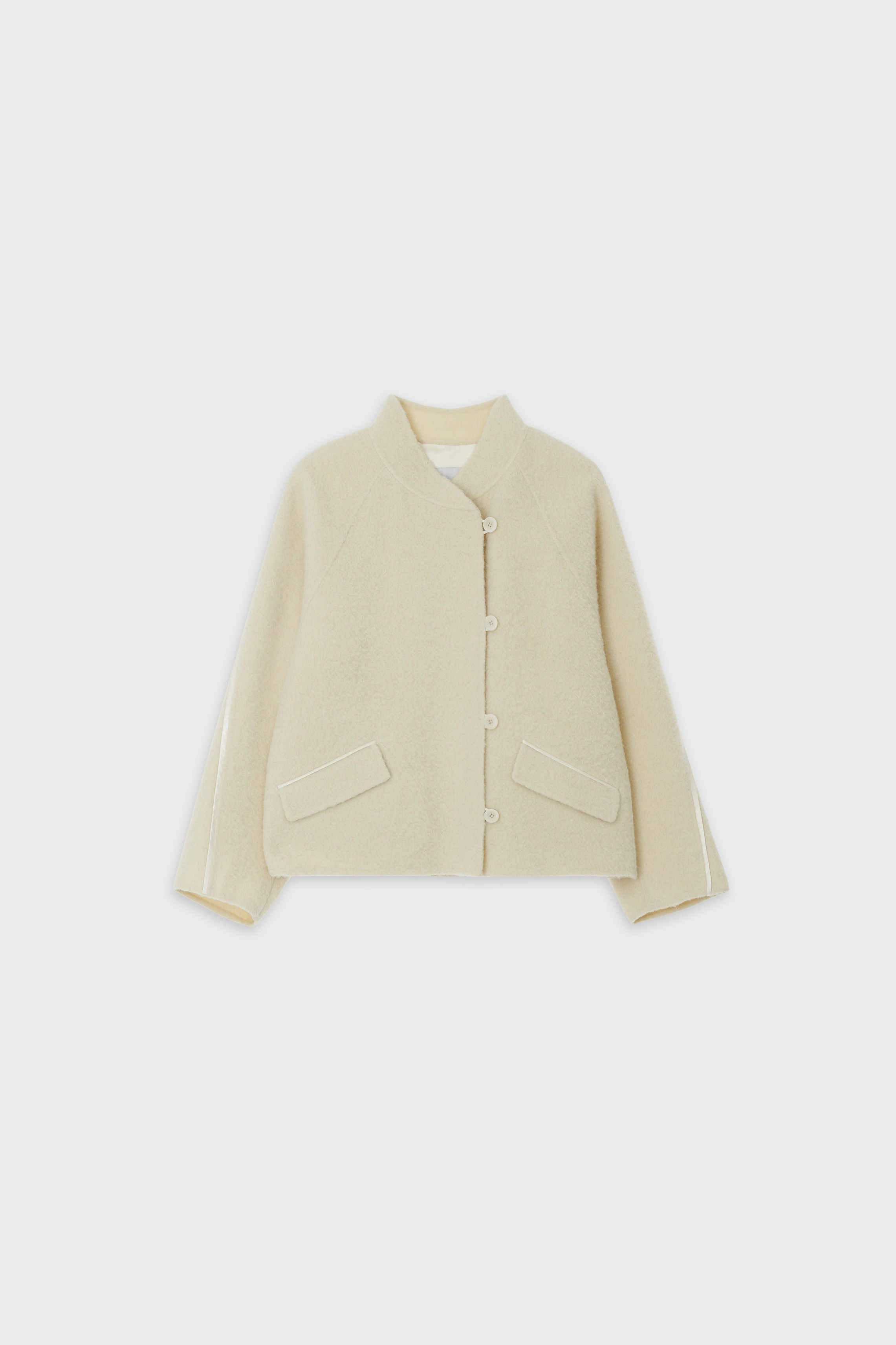 BABY ALPACA RAGLAN COAT