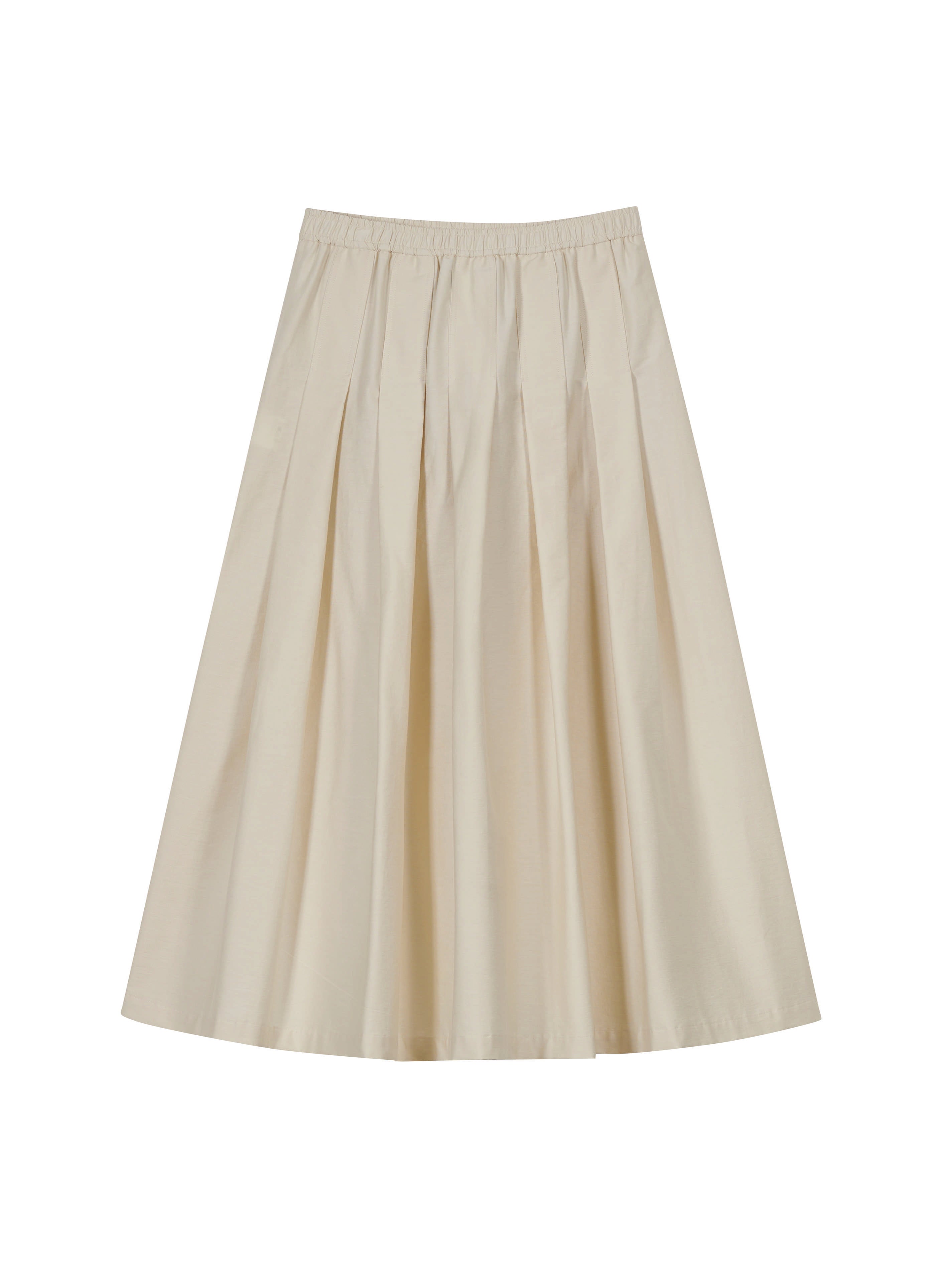 PLEATED BANDING SKIRT