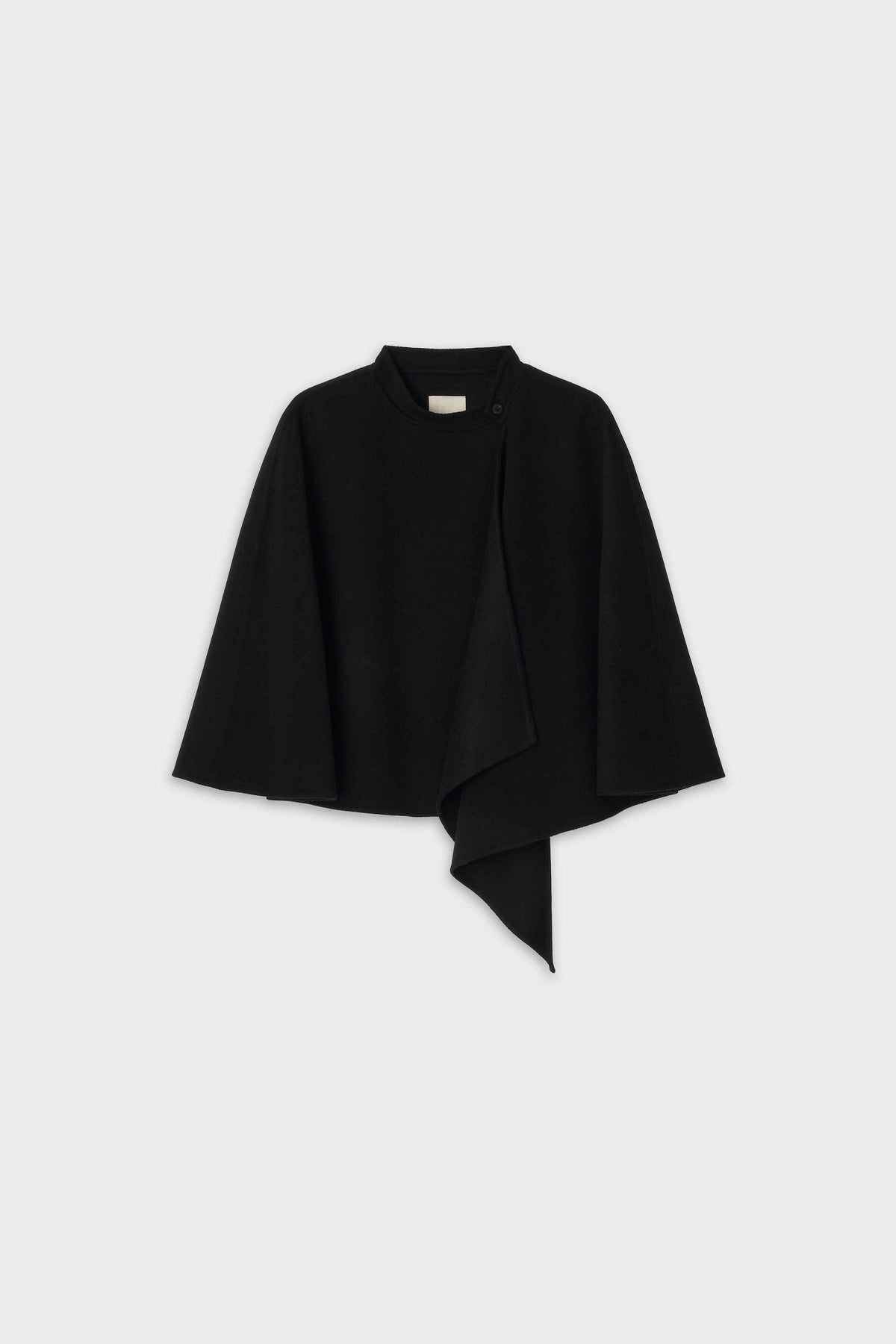 BAND COLLAR CAPE