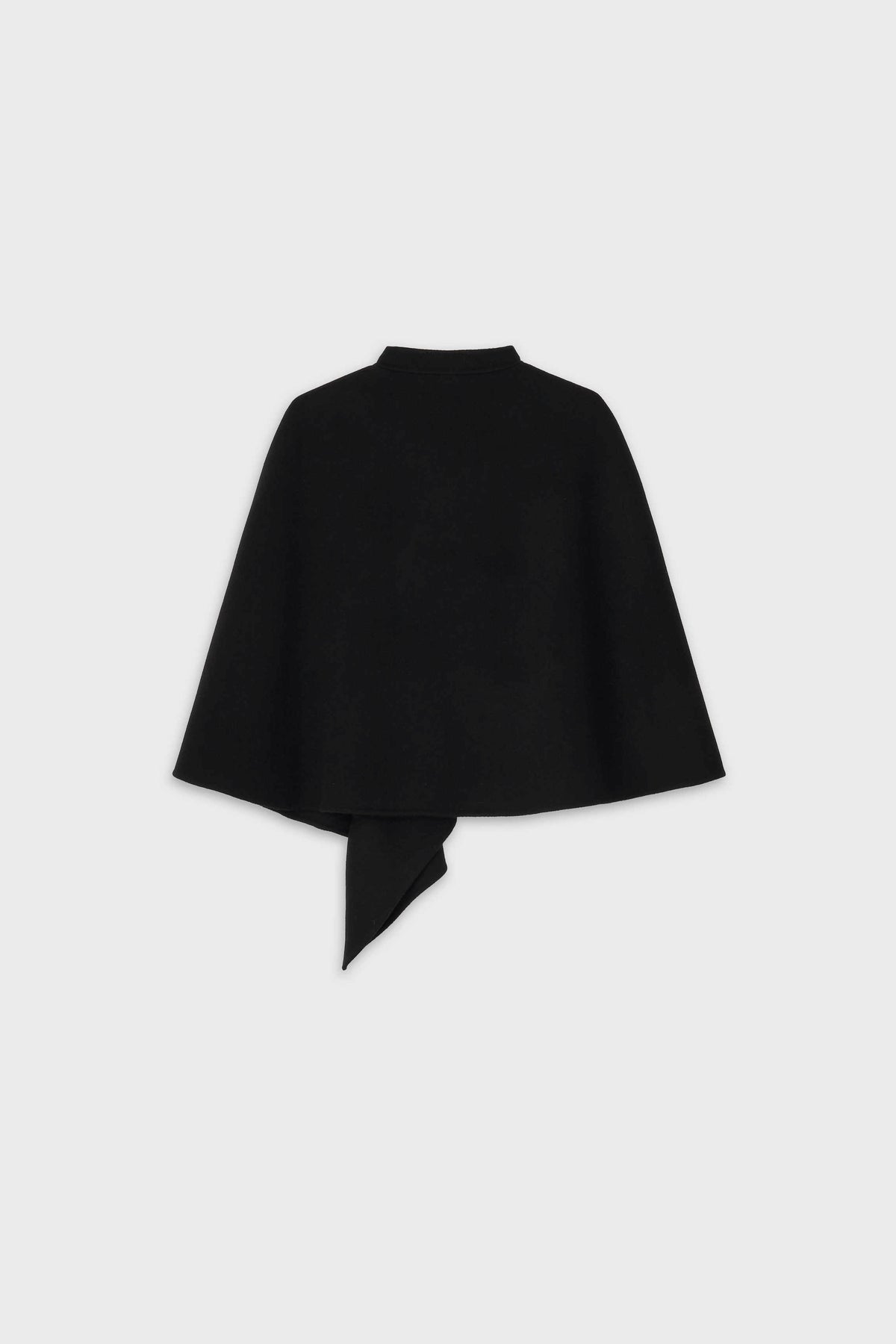 BAND COLLAR CAPE