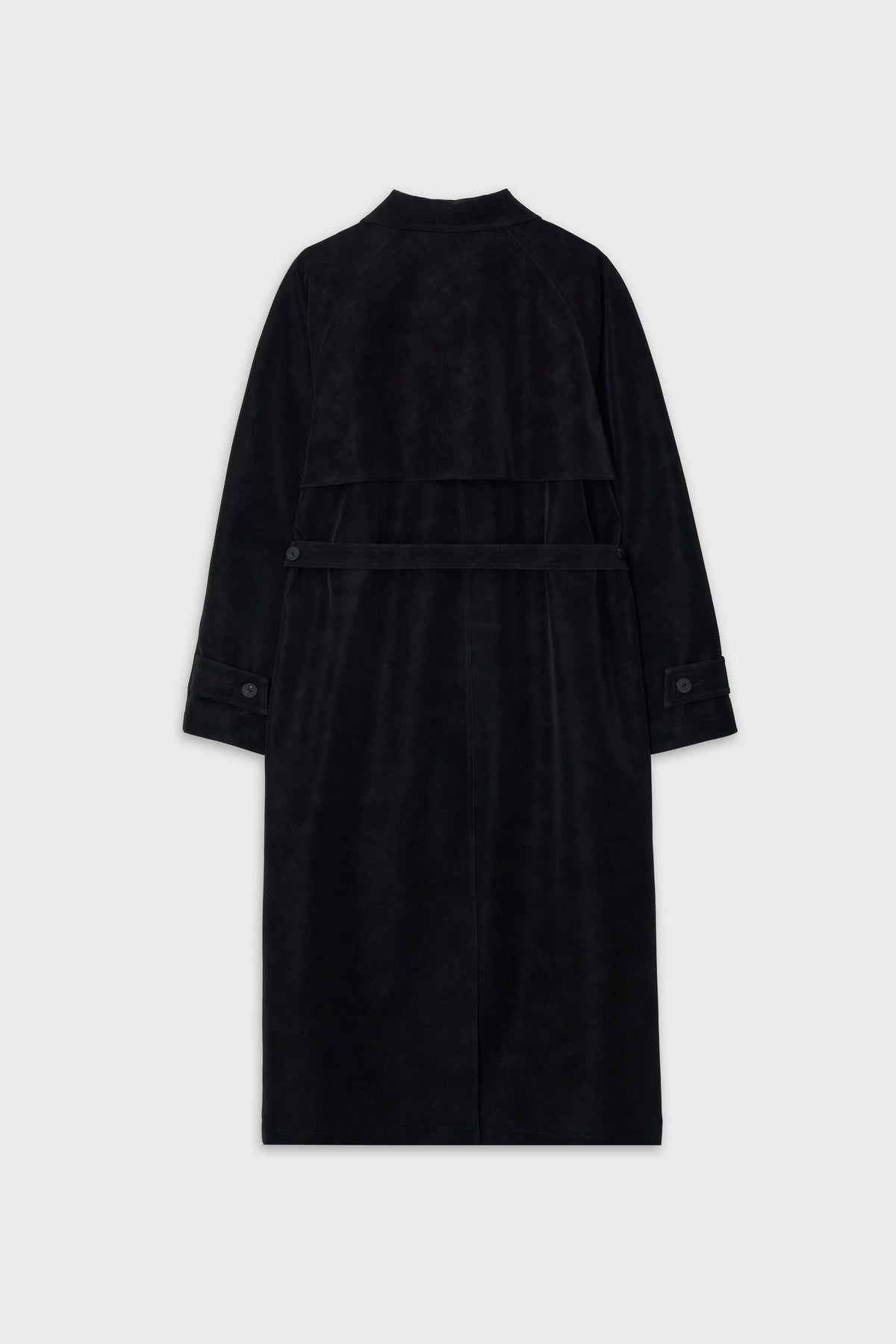 SUEDE AURA TRENCH COAT