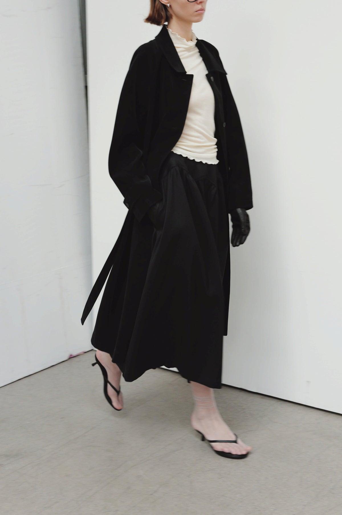 SUEDE AURA TRENCH COAT