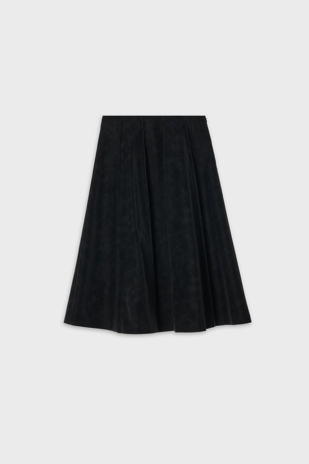 SUEDE AURA MIDI SKIRT