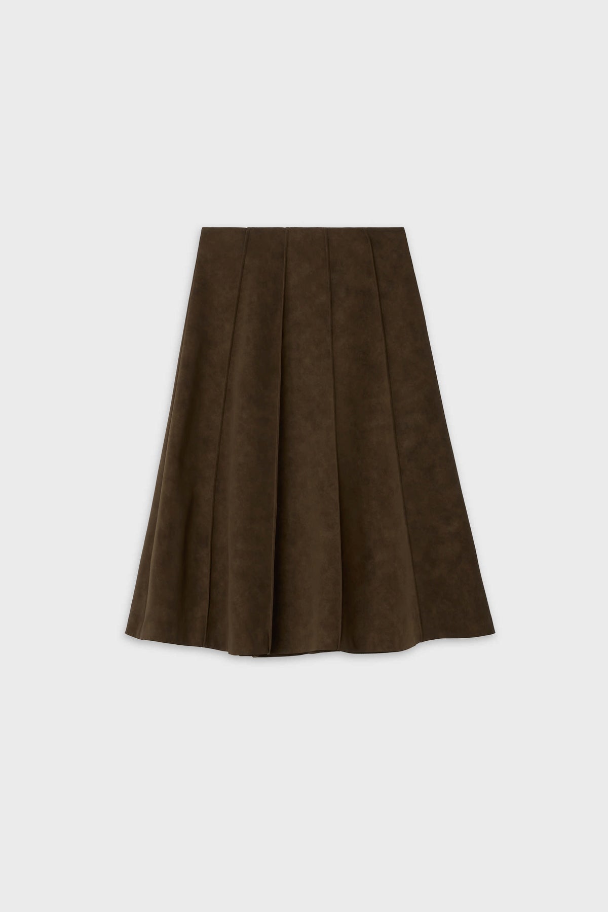 SUEDE AURA MIDI SKIRT