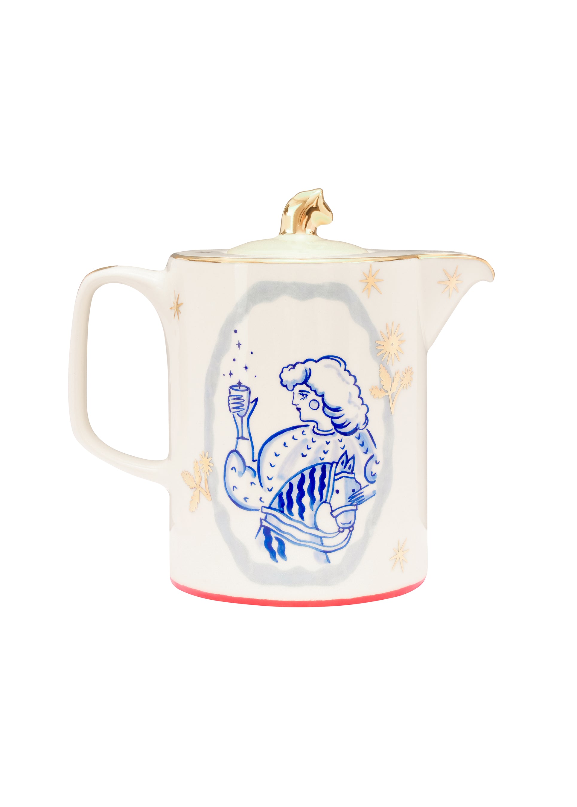Horseman Tea Pot