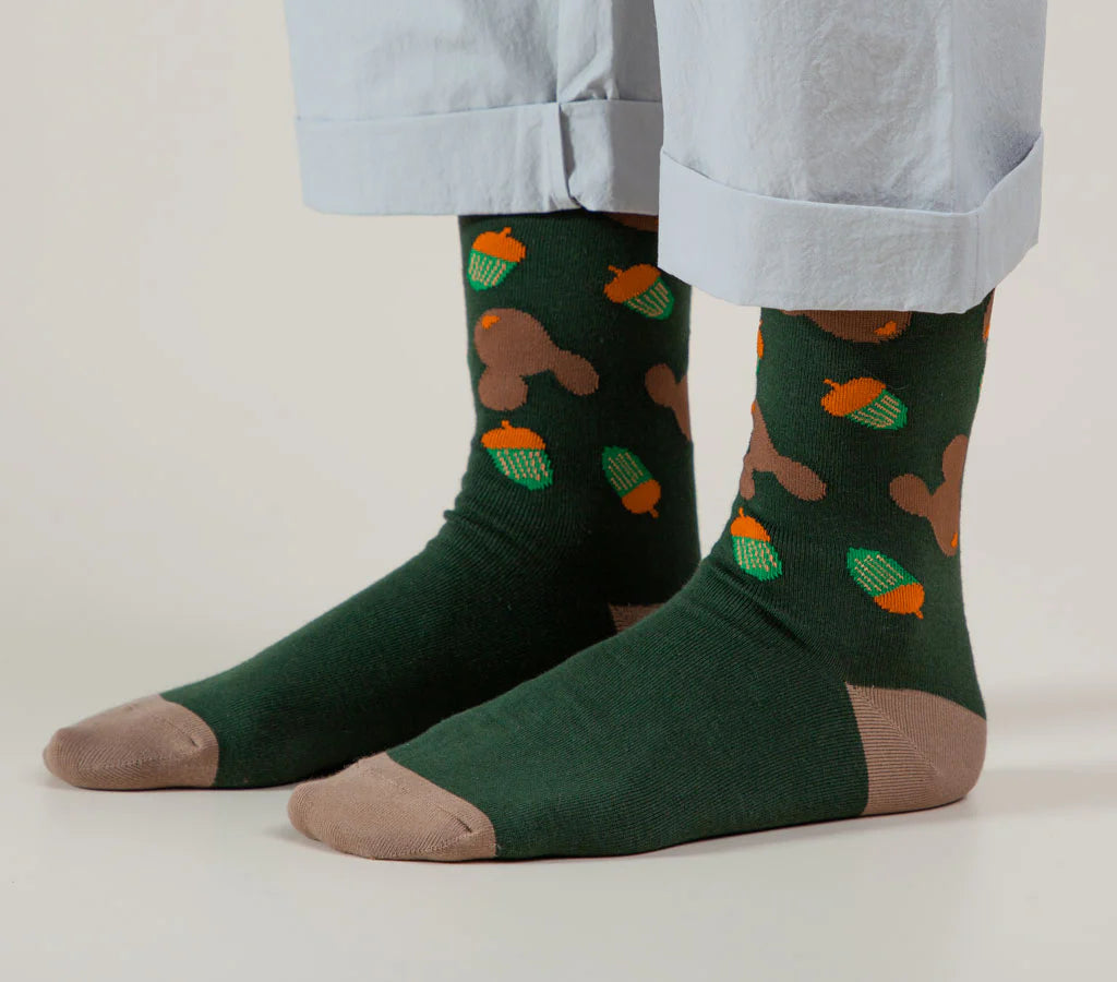 Dotori Life Socks - Warmgrey Tail