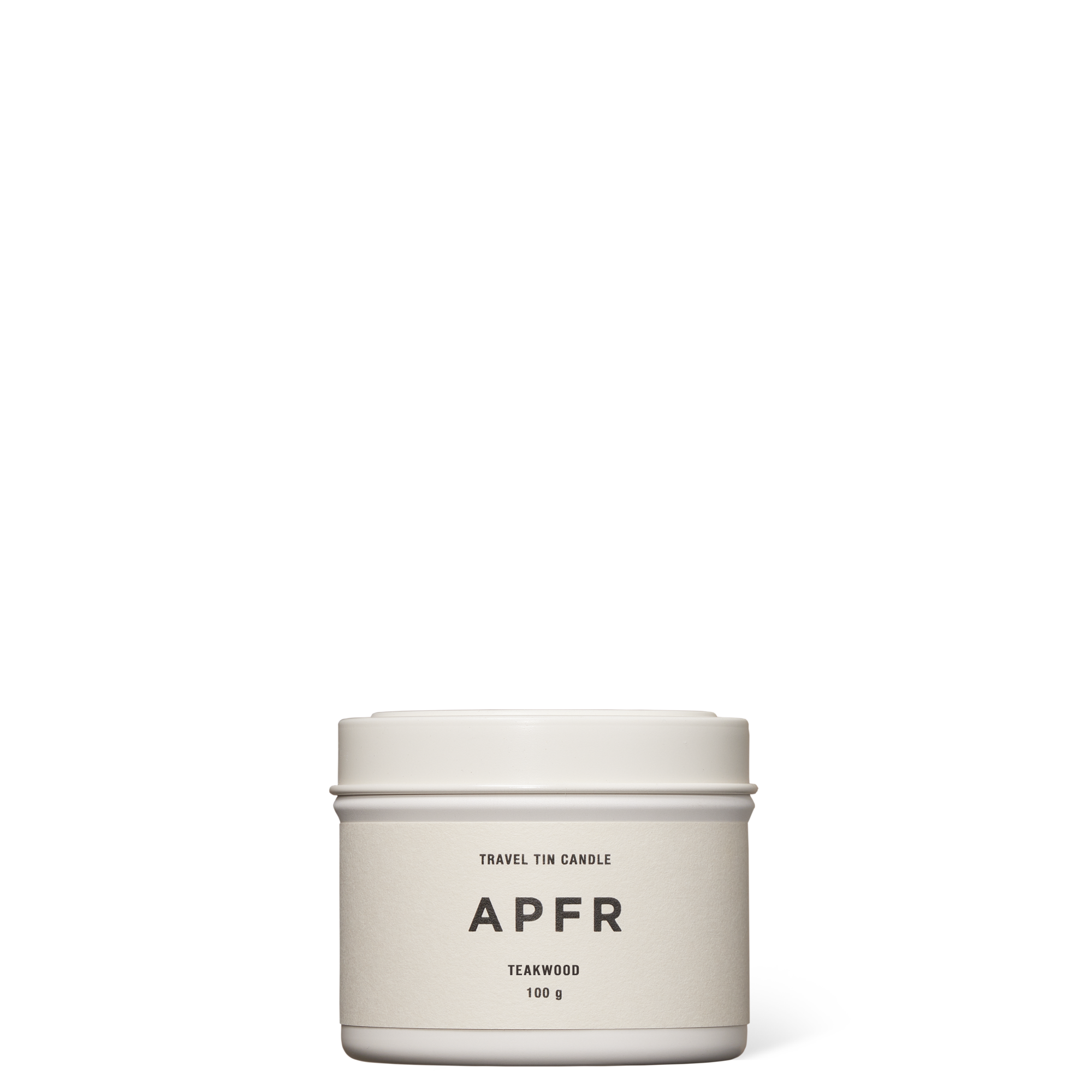 APFR - TRAVEL TIN CANDLE - Teakwood