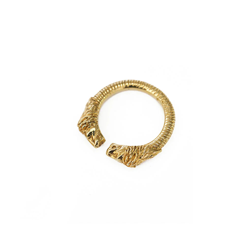 Aya lion ring