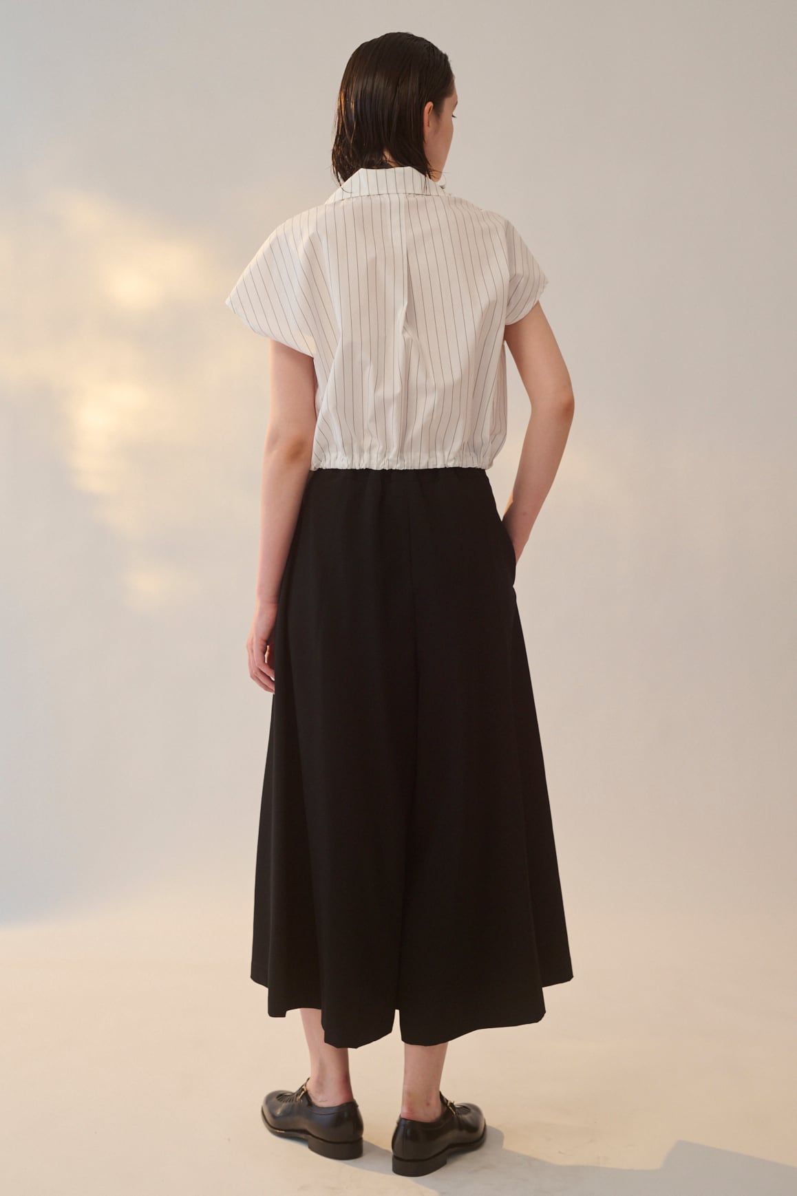 Slit Culottes - Black