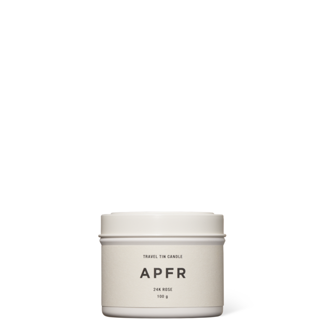 APFR tin candle, travel size candle, vancouver homeware, Figure Lecture