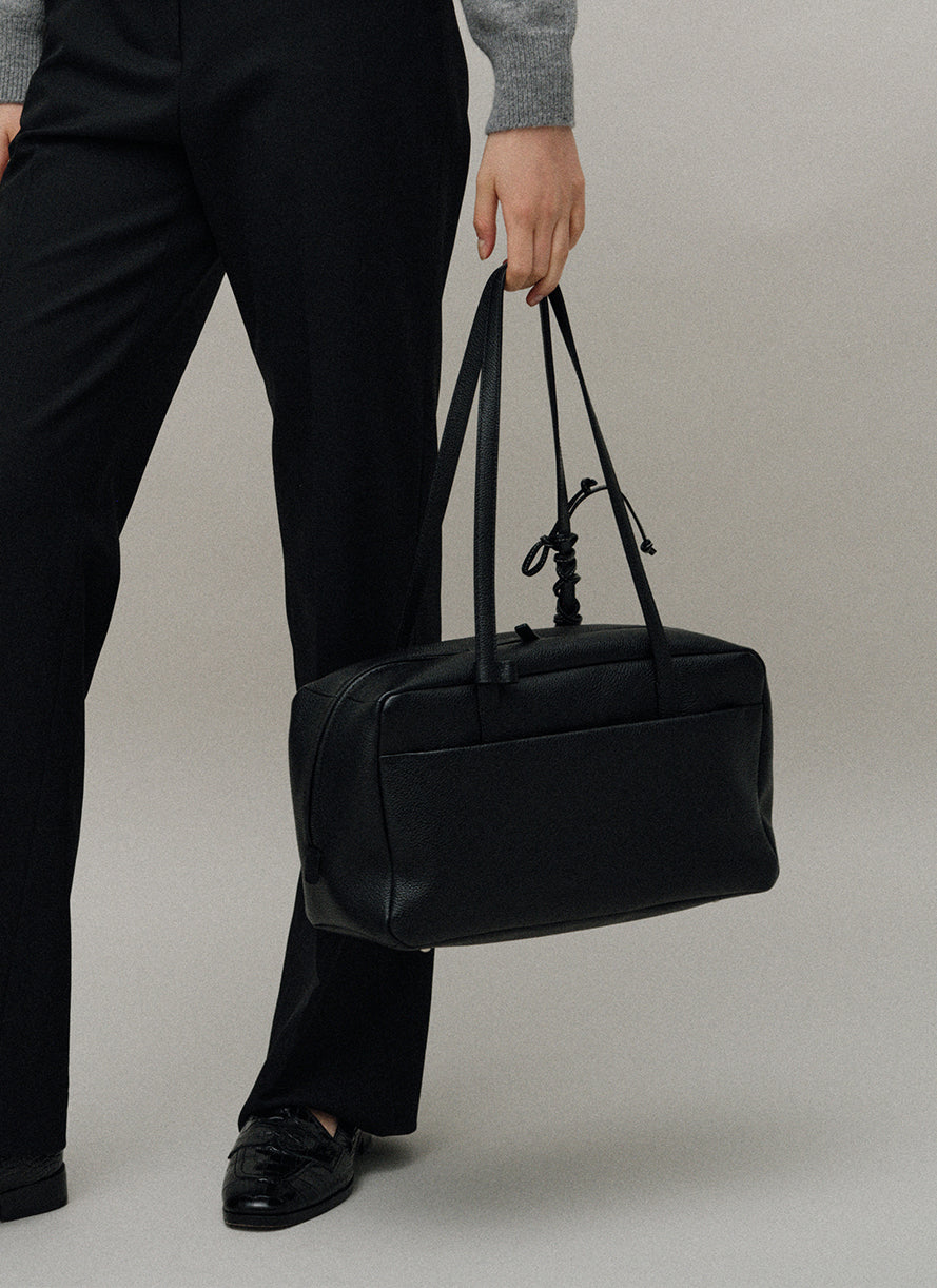 Pocket shoulder bag (Black)