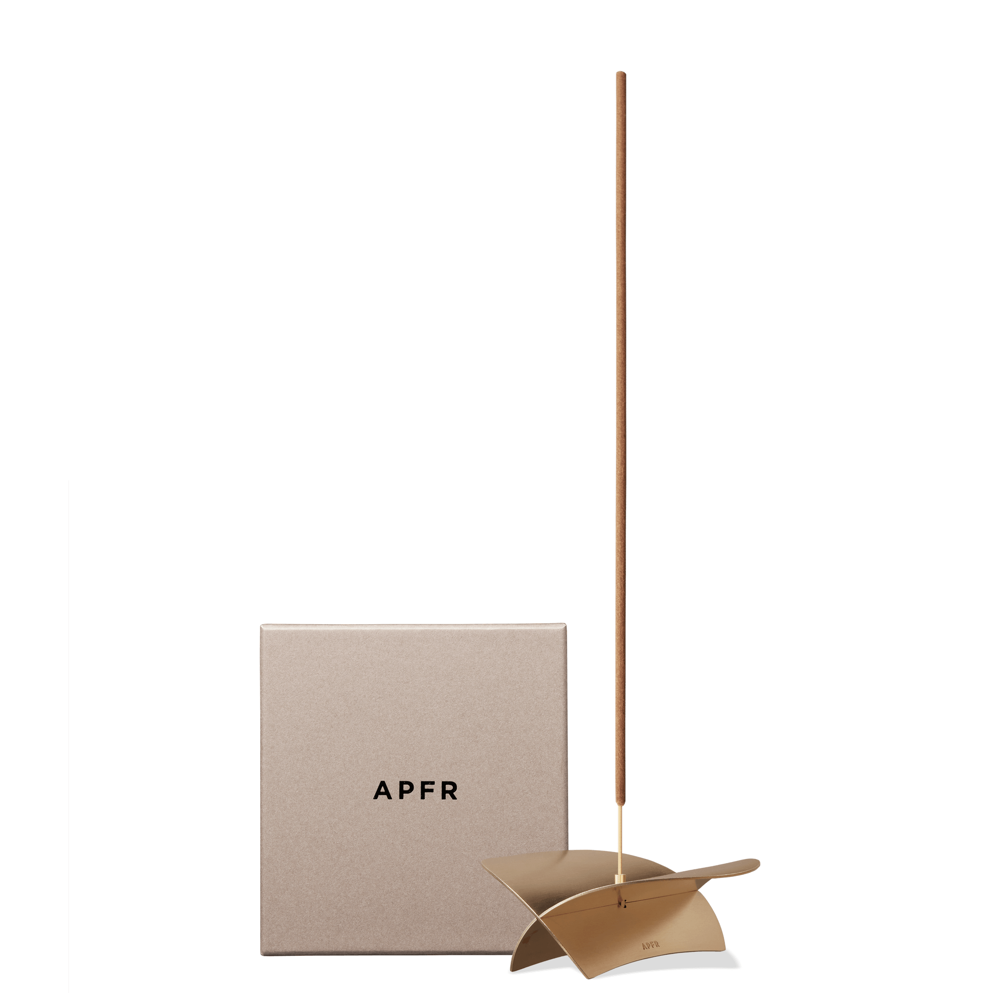 minimalist and elegan incense sticker holder made from solid posished brass