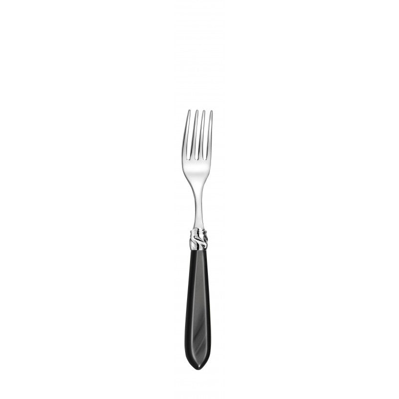 Diana Dessert Fork Nacré Noir