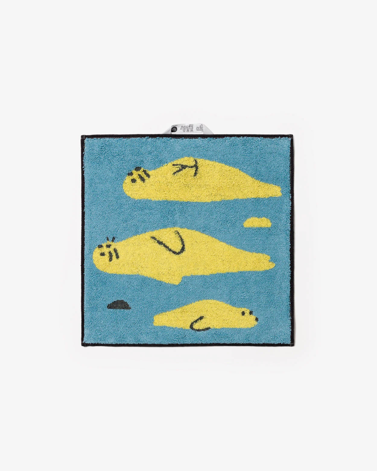 SEAL FRIENDS HAND TOWEL - BLUE