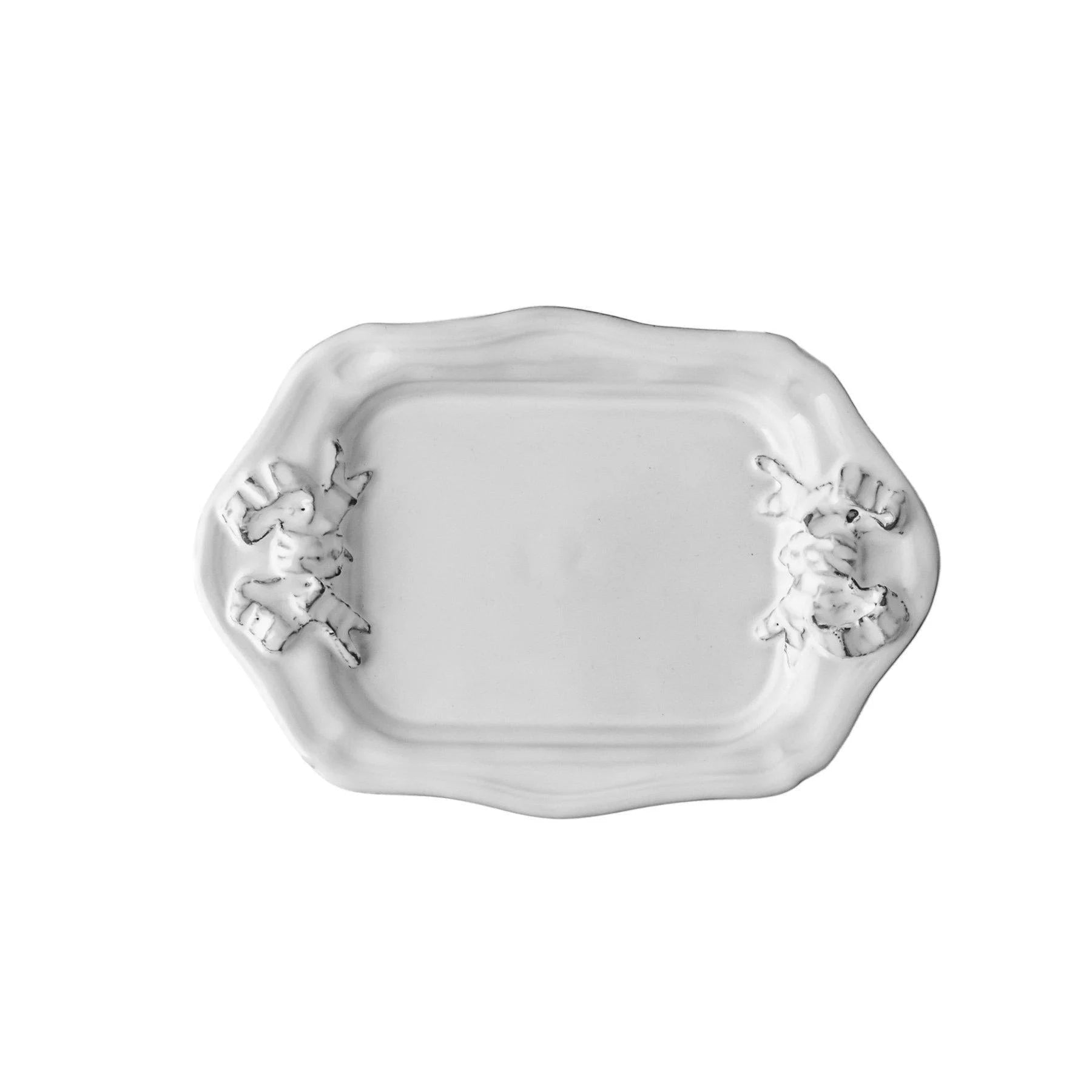 Marie-Antoinette ribbon rectangular platter